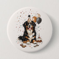 Happy Birthday Bernese Mountain Dog