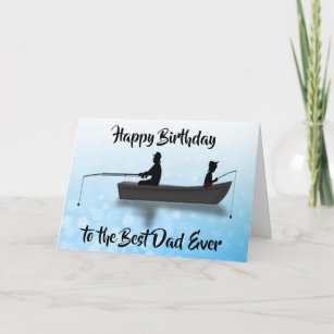 American Greetings Birthday Card for Dad from Son (Fishing Boat)