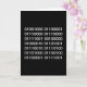 "Happy birthday" Binary code card | Zazzle