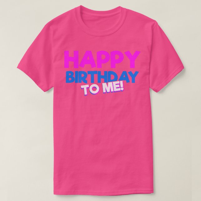 Happy Birthday Birthday Party T-Shirt (Design Front)