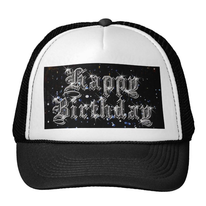 Happy Birthday Bling Hat