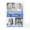 Happy Birthday | Blue Color Block Photo Grid