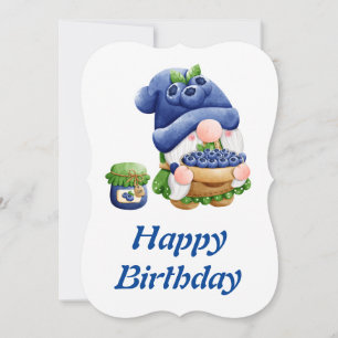 Happy Birthday Blueberry Gnome