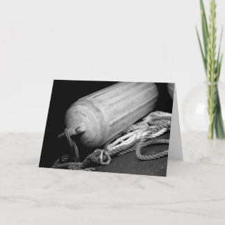 Happy Birthday Boat Bouy Card