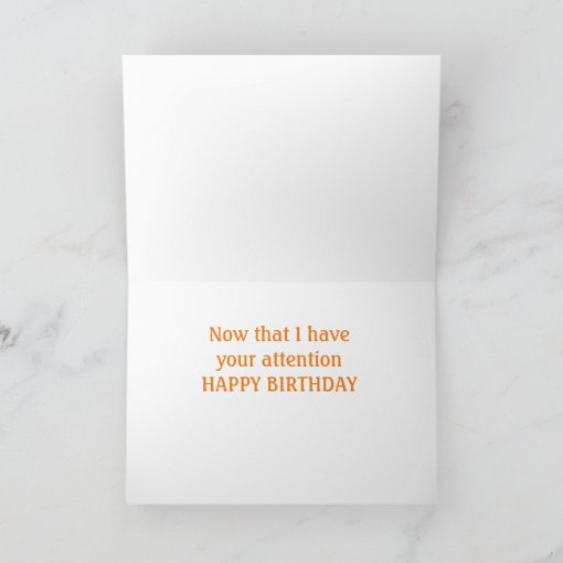 *HAPPY BIRTHDAY & BOO TO YOU** CARD | Zazzle