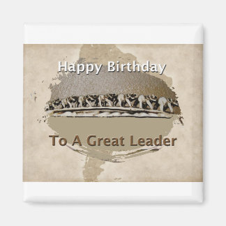 Happy Birthday Boss Magnet