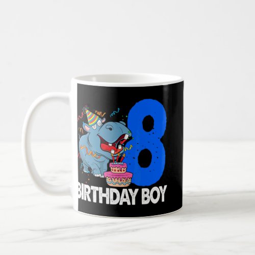 Happy Birthday Boy 8  Women Hippopotamus Party 1  Coffee Mug