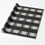 Happy Birthday, Boyfriend, gift wrap. Wrapping Paper<br><div class="desc">Big,  bright wording in black is featured on this "Birthday" for a Boyfriend",  gift wrap.</div>