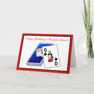 Happy Birthday bridge card playing cards poker