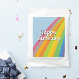 Happy Birthday Bright & Colorful Rainbow Lemonade Drink Mix