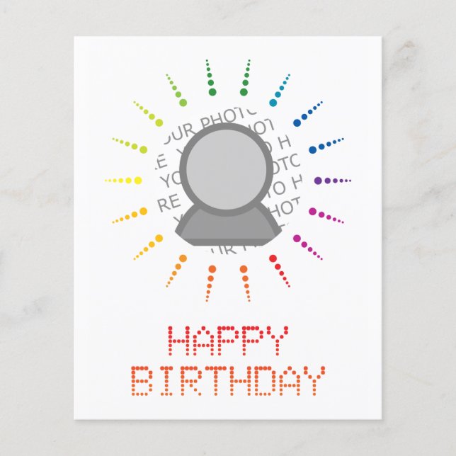 happy birthday (brightBurst) (Front)