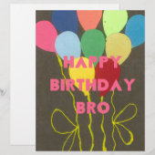 Happy Birthday Bro (Front/Back)