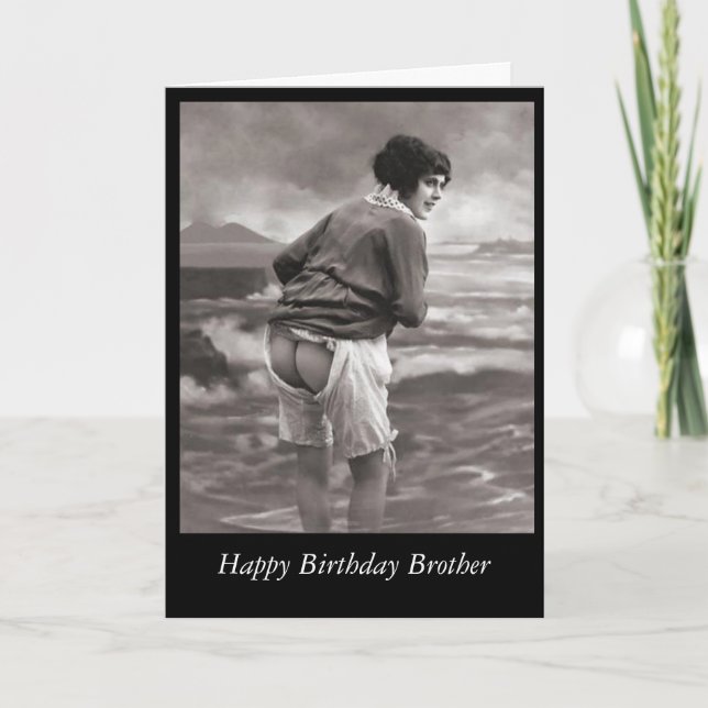 Happy Birthday Brother Card (Front)