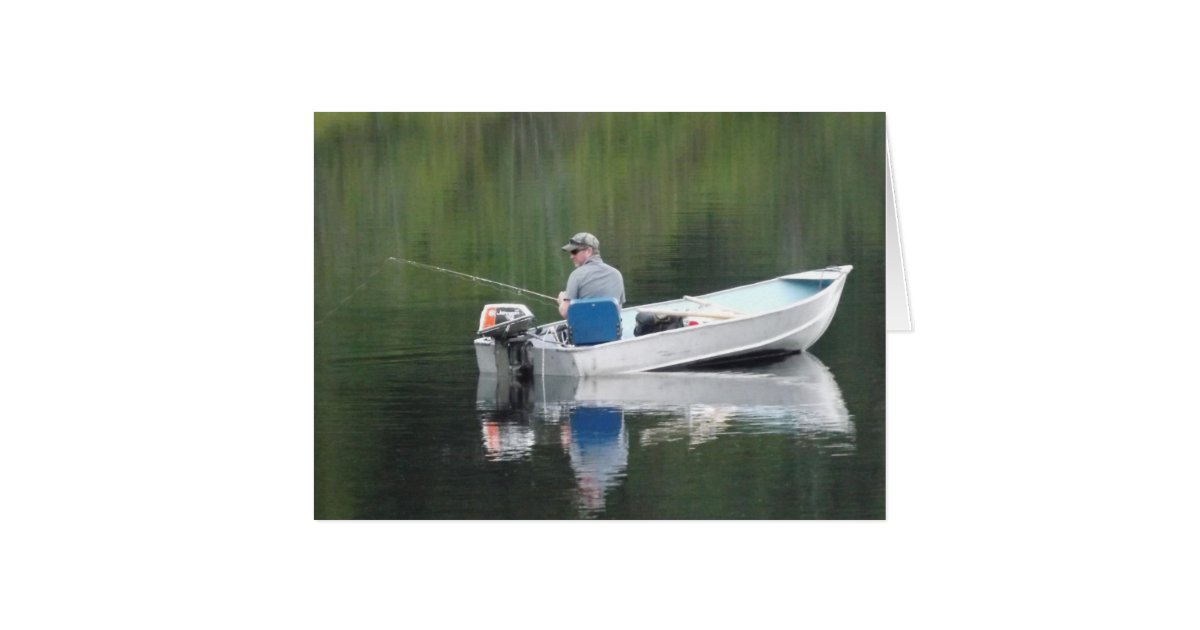 happy birthday brother fishing on lake in boat card birthday cards invites