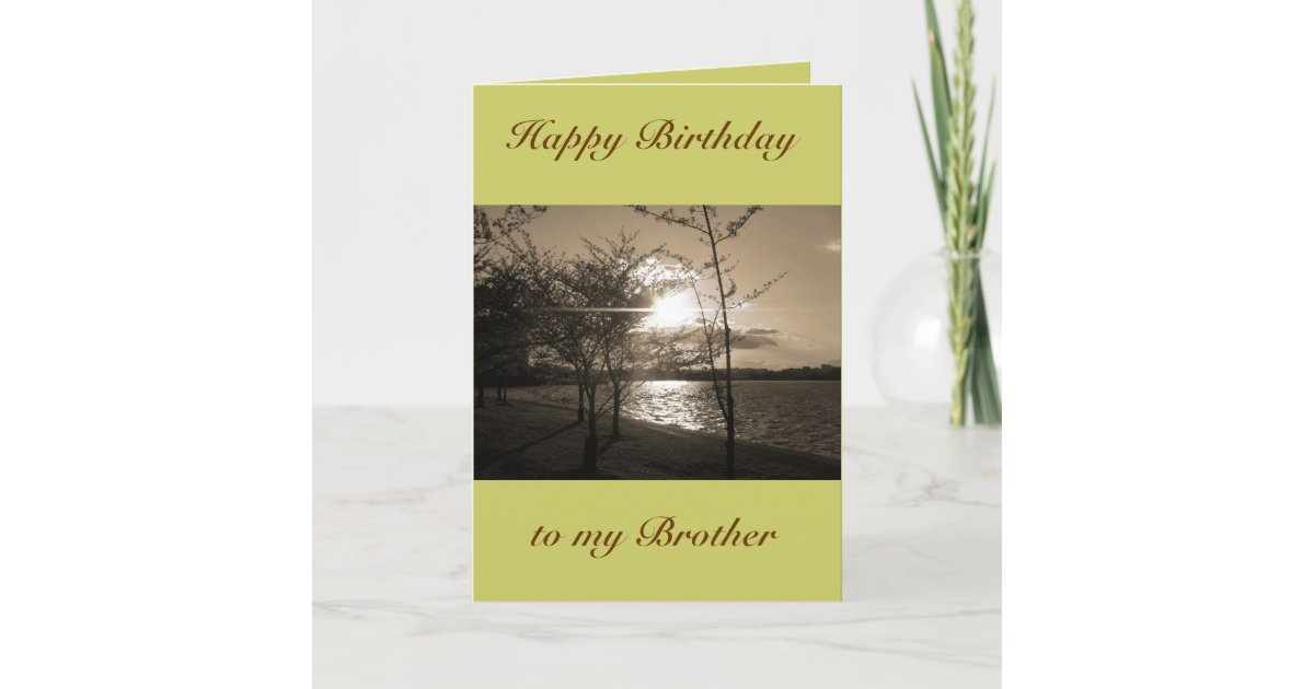 123 birthday greeting cards for brother