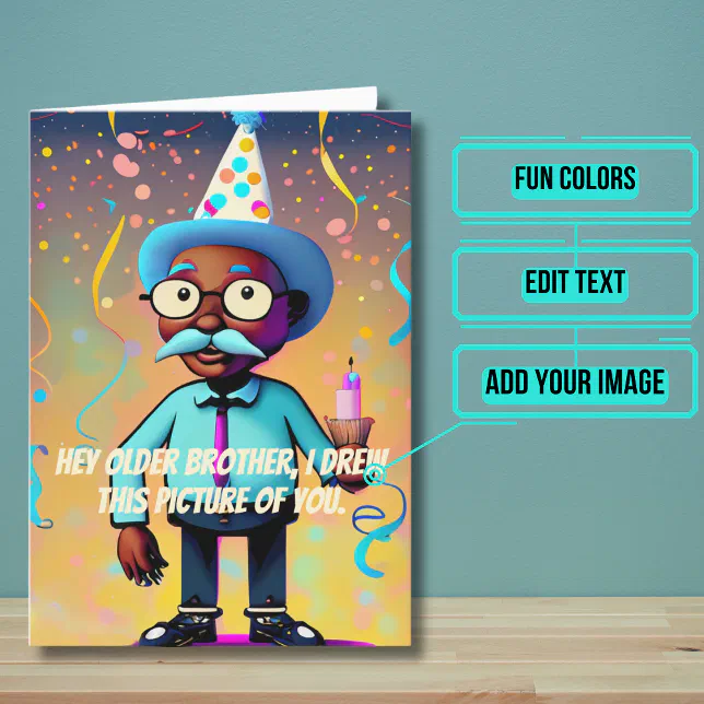 African american card christmas greeting