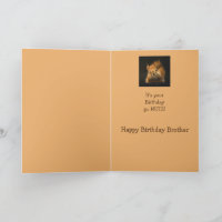 Fishing 'Brother in Law' Birthday Card Magazine Spoof Personalised
