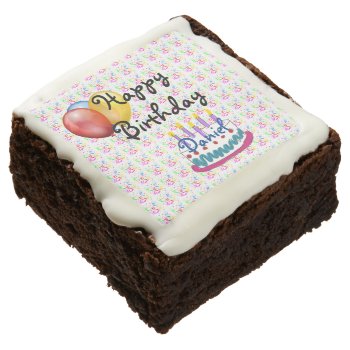 Happy Birthday Brownie by CreativeMastermind at Zazzle