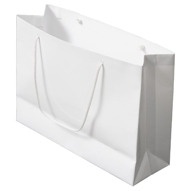 Happy Birthday Bruh Boy's Teenager Teen Boy Large Gift Bag (Front Angled)
