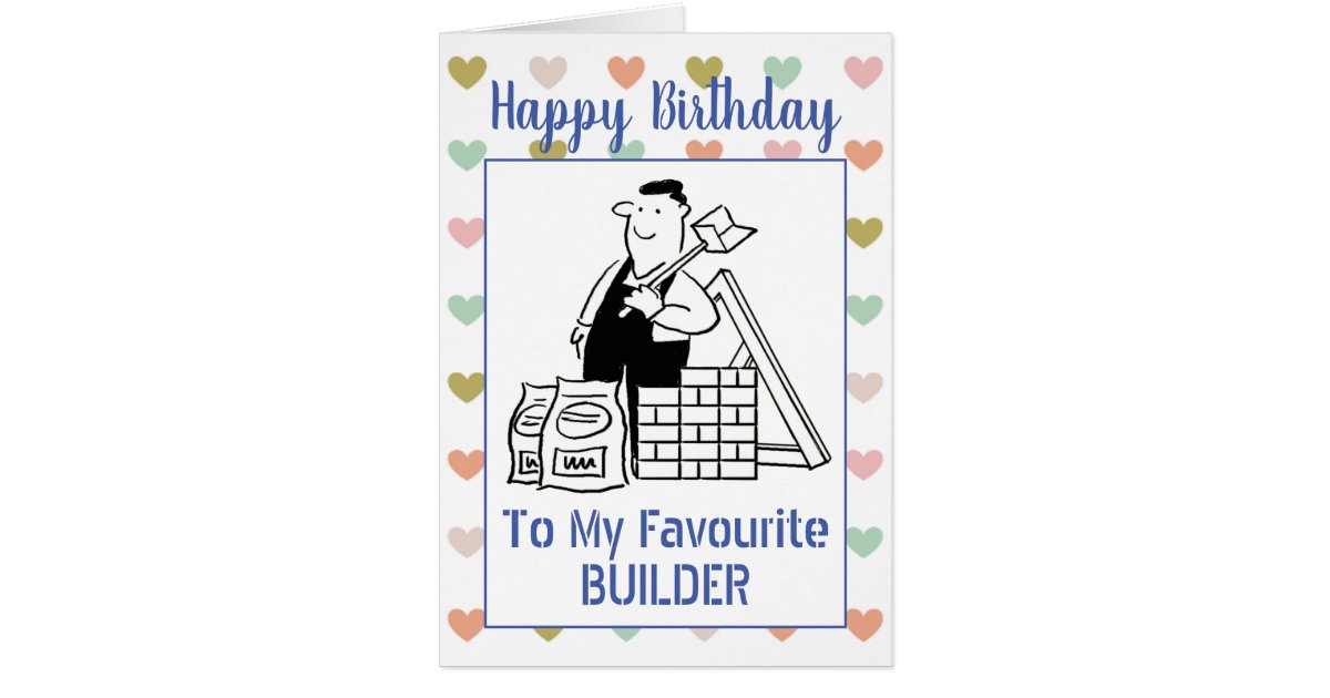 Happy Birthday Builder | Zazzle.com