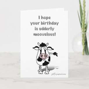 Happy Birthday Bull! Card