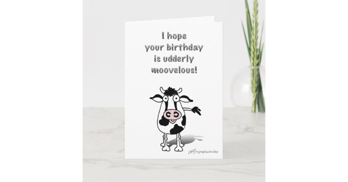 Happy Birthday Bull! Card | Zazzle