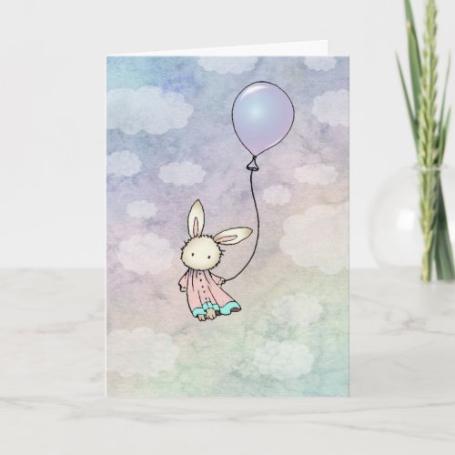 Happy Birthday Bunny Card