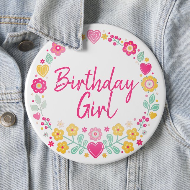 Happy Birthday   Button (In Situ)