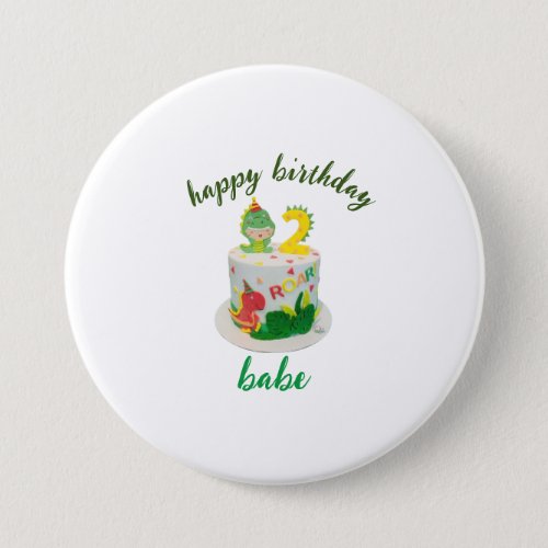 happy birthday button