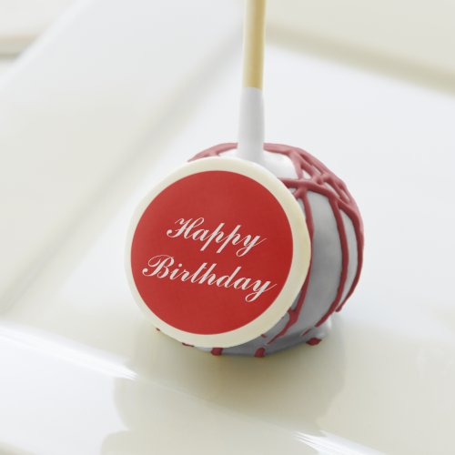 Happy Birthday Cake Pops_Vanilla Cake Cake Pops