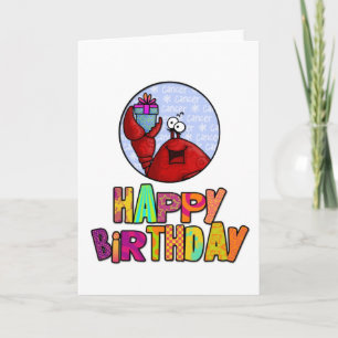 Happy Birthday - cancer Card