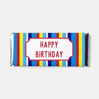 Happy Birthday Candy Bar Gift