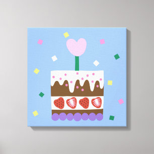 HAPPY BIRTHDAY Canvas Print