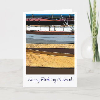 Happy Birthday Captain! Card