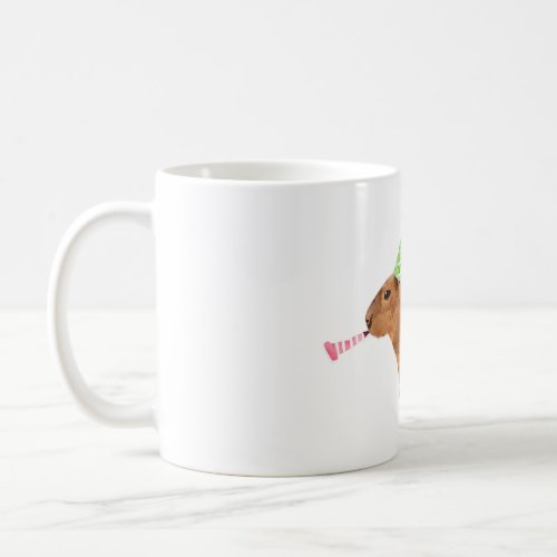Happy Birthday Capybara Coffee Mug