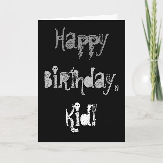 Happy Birthday, Car of Your Future Card (Front)