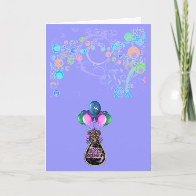 Happy birthday card (Front)