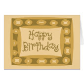 Happy Birthday Card (Front Horizontal)