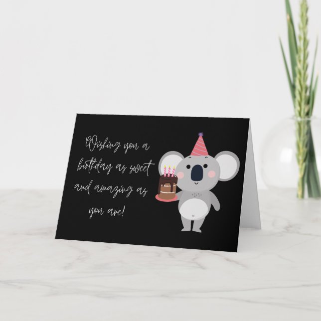 Happy Birthday Card (Front)