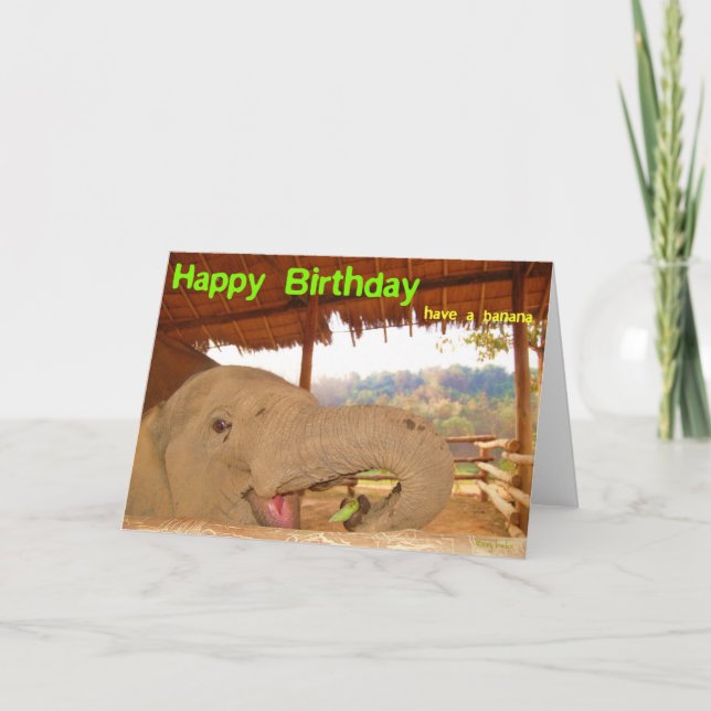 Happy Birthday Card (Front)