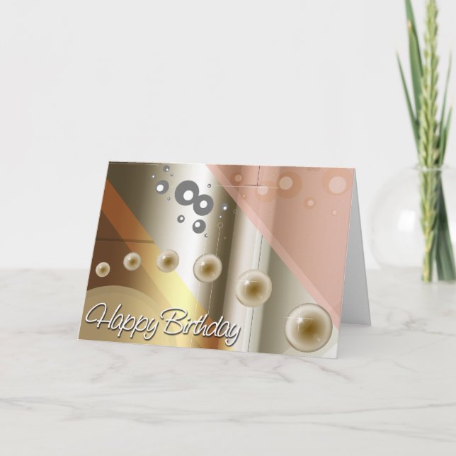 Happy Birthday Card (Front)