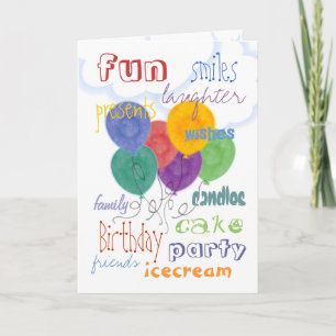 Happy Birthday Card