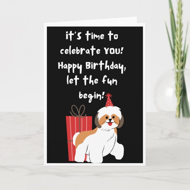 Happy Birthday Card (Front)
