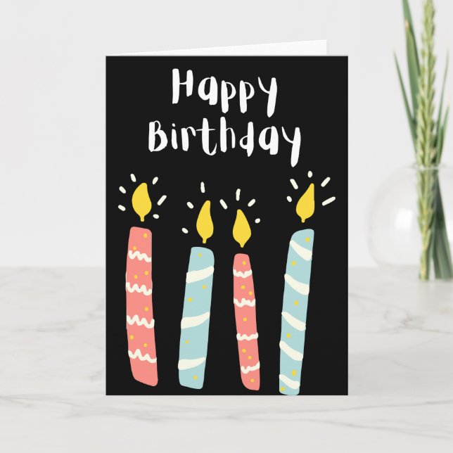Happy Birthday Card (Front)