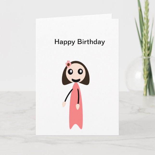 Happy Birthday Card (Front)