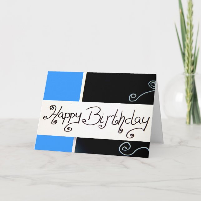 happy birthday card (Front)