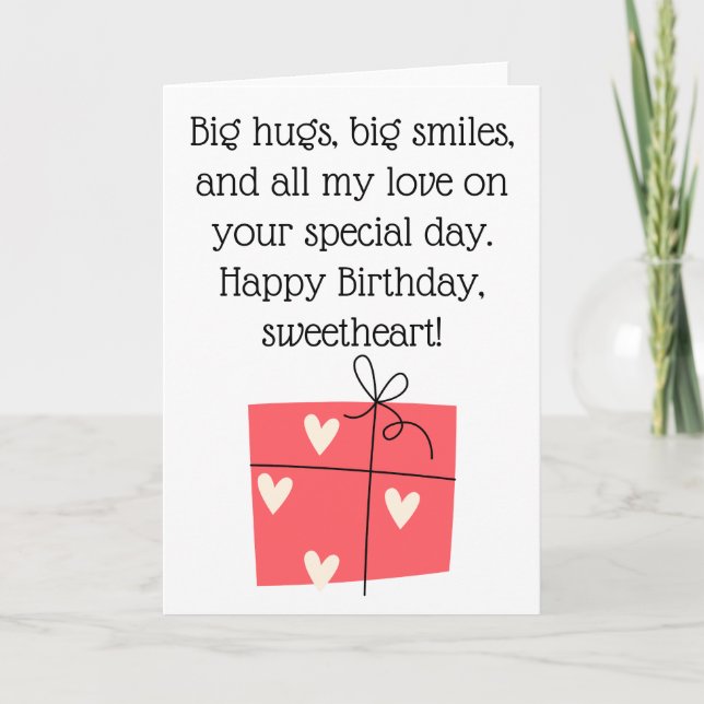 Happy Birthday Card (Front)