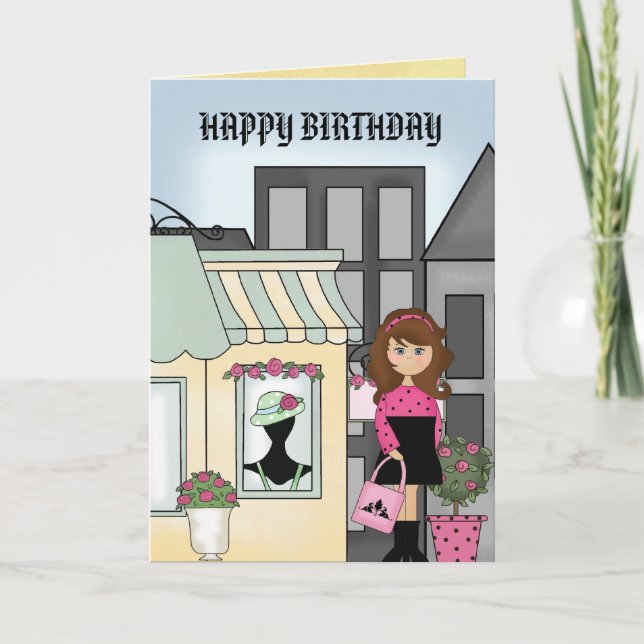 HAPPY BIRTHDAY Card (Front)