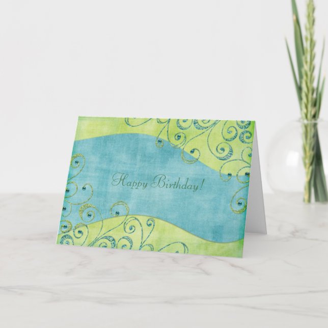 Happy Birthday Card (Front)