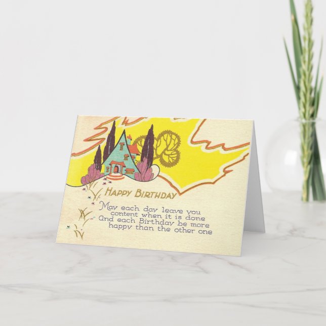 Happy Birthday Card (Front)
